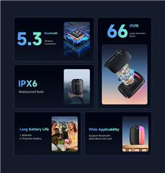 AWEI Y525 Wireless Bluetooth 5.3 Speaker(Open Box)