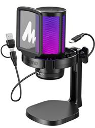 MAONO DGM20 GamerWave Condenser USB Gaming RGB Microphone