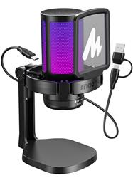MAONO DGM20 GamerWave Condenser USB Gaming RGB Microphone