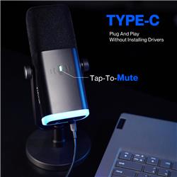 Fifine AM8 XLR USB Dynamic Podcasting Microphone