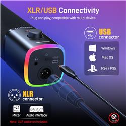 Microphone dynamique USB/XLR MAONO PD100X