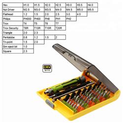 King'sdun KS-8089A 45-in-1 Precision Screwdriver Set.