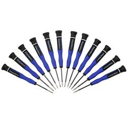 King'sdun KS-666-12 Ensemble de 12 tournevis de précision.