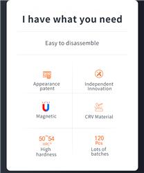 King'sdun KS-840130 130-in-1 Screwdriver Set.