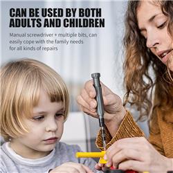 King'sdun KS-840150 Jeu de tournevis multifonctions 150 en 1.