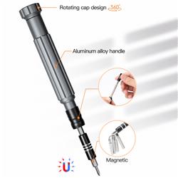 King'sdun KS-840150 Jeu de tournevis multifonctions 150 en 1.