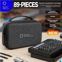 UF-TOOLS UF-800088 89-in-1 Multi Functional Screwdriver Set, Black.(Open Box)