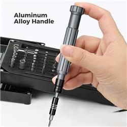 UF-TOOLS UF-800088 89-in-1 Multi Functional Screwdriver Set, Black.(Open Box)