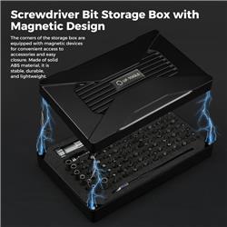 UF-TOOLS UF-800088 89-in-1 Multi Functional Screwdriver Set, Black.(Open Box)