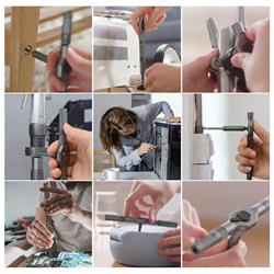 UF-TOOLS 42-in-1 Screwdriver Set, Portable Storage Case.