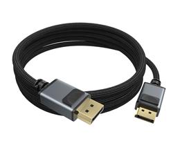 Câble DisplayPort 2.1 Choetech, mâle vers mâle, 16K à 60 Hz, 2 m(Open Box)