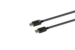 Câble iCAN DisplayPort 1.4, mâle vers mâle, 8K à 60 Hz, 10 pieds, noir