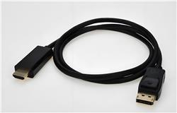 Câble iCAN Displayport vers HDMI, mâle vers mâle, 6 pieds