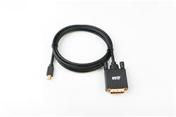 Mini DisplayPort to DVI (DVI-D) Cable, M/M, 6FT, Black