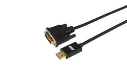iCAN DisplayPort to DVI (DVI-D) Cable, 10FT, Black