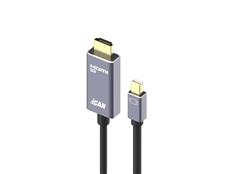 Mini DisplayPort to HDMI Cable,4K@30Hz, 6FT