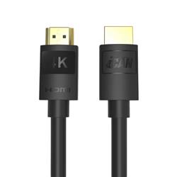 Câble HDMI 2.0 iCAN, 4K à 60 Hz, mâle vers mâle, plaqué or, 25 pieds