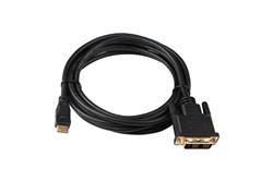 iCAN Micro HDMI to DVI（DVI-D), 10FT, Black
