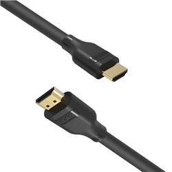 Câble HDMI 2.1 iCAN, 8K à 60 Hz, mâle vers mâle, plaqué or, 7,6 m, noir