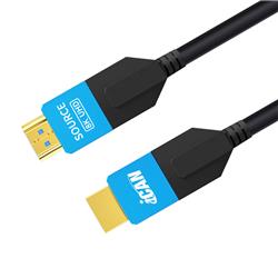 Câble HDMI 2.1 AOC iCAN, 8K à 60 Hz, mâle vers mâle, plaqué or, 9,1 m