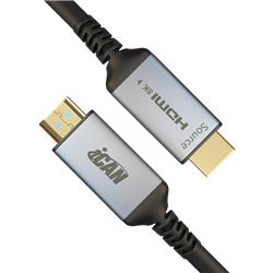 Câble HDMI 2.1 AOC iCAN, 8K à 60 Hz, mâle vers mâle, plaqué or, 15 m