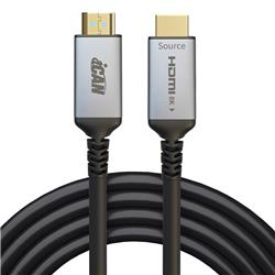 Câble HDMI 2.1 AOC iCAN, 8K à 60 Hz, mâle vers mâle, plaqué or, 15 m
