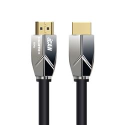 iCAN HDMI 2.1 Cable with Zinc Alloy Shell, 8K@60Hz, Male to Male, 3FT