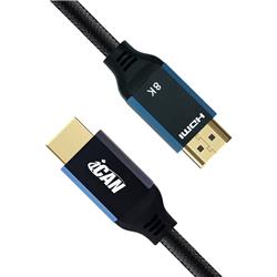 Câble HDMI 2.1 iCAN, 8K à 60 Hz, mâle vers mâle, 1,8 m