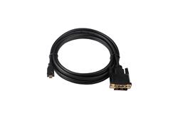 iCAN Micro HDMI to DVI（DVI-D), 6FT, Black