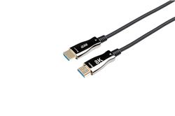 Câble AOC à fibre optique iCAN HDMI 2.1 avec connecteurs en alliage de zinc, 100 pieds