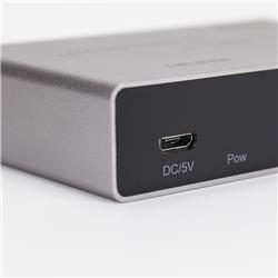 Commutateur HDMI iCAN, 2 entrées 1 sortie, 8K à 60 Hz, télécommande avec adaptateur secteur