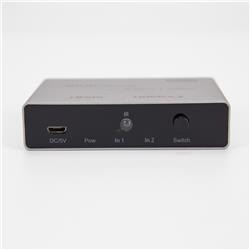 Commutateur HDMI iCAN, 2 entrées 1 sortie, 8K à 60 Hz, télécommande avec adaptateur secteur