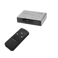 iCAN Commutateur HDMI 8K avec adaptateur secteur | 3 entrées 1 sortie