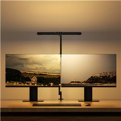 iCAN LED Clamp Desk Lamp with RGB Color Changing, Music Sync.(Open Box)