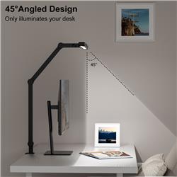 iCAN LED Clamp Desk Lamp with RGB Color Changing, Music Sync.(Open Box)