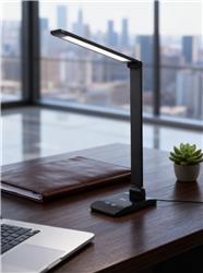 Lampe de bureau LED iCAN avec chargeur sans fil, lampes de bureau pour le bureau à domicile.