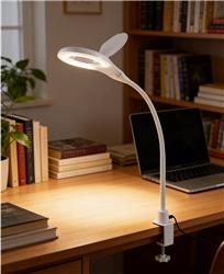 Loupe iCAN 5X avec lumière et pince.
