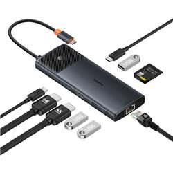 Baseus BS-OH083B 10-in-1 USB-C Dual Display MST Docking Station