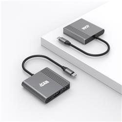 iCAN Hub 3-en-1 Type-C vers HDMI avec PD 100W