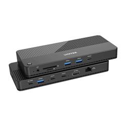 UNITEK 10-in-2 USB-C 10Gbps 4K KVM Docking Station(Open Box)