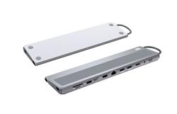 iCAN 12-in-1 USB-C Triple Display MST Docking Station