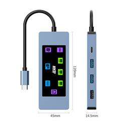 iCAN 9-in-1 Type-C 4K Visual Smart Design Docking Station(Open Box)