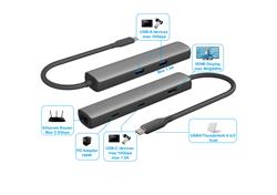 Station d'accueil iCAN 6-en-1 Thunderbolt 4 10 Gbit/s 8K