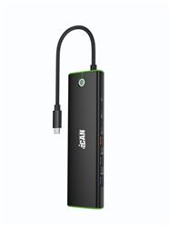 iCAN 10-in-1 Dual HDMI Docking Station with SST/MST Switch Button