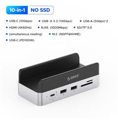 Support station d’accueil multifonction 10 ports Orico pour Mac mini