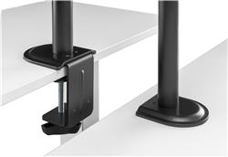 Brateck 2-in-1 Adjustable Dual Arm Monitor and Laptop Mount