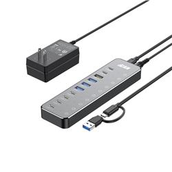 iCAN 10-in-1 USB 3.2 10Gbps Hub with 60W Power Adaptor