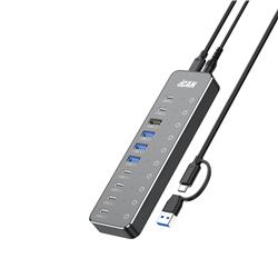 iCAN 10-in-1 USB 3.2 10Gbps Hub with 60W Power Adaptor