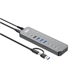 iCAN 10-in-1 USB 3.2 10Gbps Hub with 60W Power Adaptor