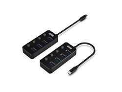iCAN Concentrateur USB 3.0 4 ports, Interrupteurs d'alimentation